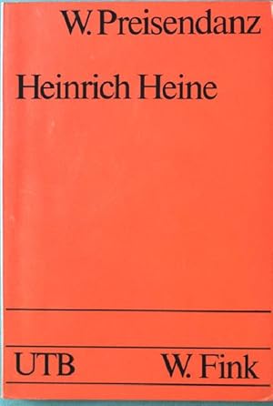Bild des Verkufers fr Heinrich Heine. Nr. UTB 206, 2. Auflage, zum Verkauf von books4less (Versandantiquariat Petra Gros GmbH & Co. KG)
