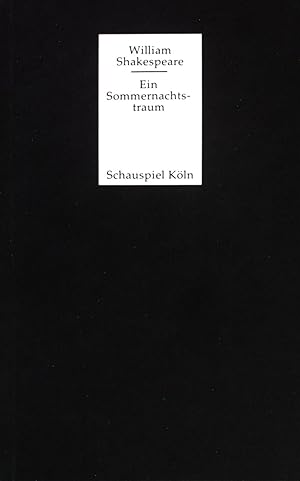 Seller image for William Shakespeare. Ein Sommernachtstraum. for sale by books4less (Versandantiquariat Petra Gros GmbH & Co. KG)