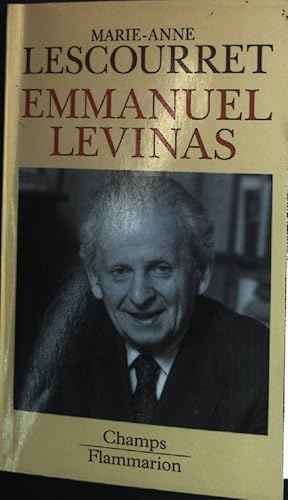 Bild des Verkufers fr Emmanuel Levinas. zum Verkauf von books4less (Versandantiquariat Petra Gros GmbH & Co. KG)