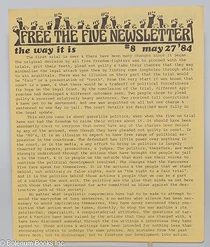 Seller image for Free the Five Newsletter, No. 8 (May 27, 1984) for sale by Bolerium Books Inc.