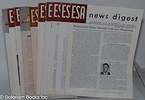 Imagen del vendedor de ESA News Digest; Engineers and Scientists of America [fifteen issues] Vol. II - V. a la venta por Bolerium Books Inc.