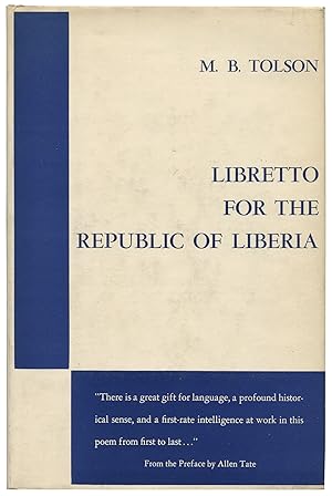 Image du vendeur pour Libretto for the Republic of Liberia mis en vente par Between the Covers-Rare Books, Inc. ABAA