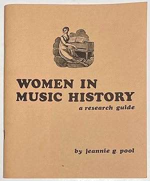 Bild des Verkufers fr Women in Music History: a research guide zum Verkauf von Bolerium Books Inc.