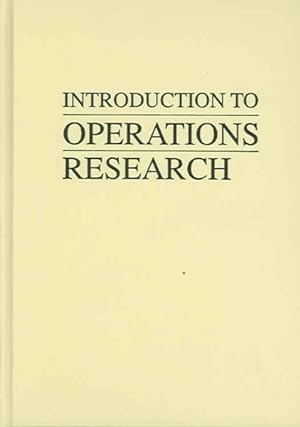 Seller image for Introduction to Operations Research for sale by GreatBookPricesUK