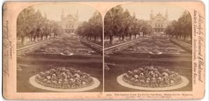 Stereo-Fotografie Littleton View Co., Littleton N.H., Ansicht Monte Carlo, The Casino from its lo...