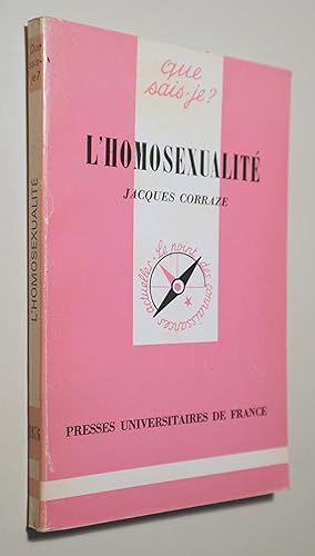 Bild des Verkufers fr L'HOMOSEXUALIT - Paris 1982 zum Verkauf von Llibres del Mirall