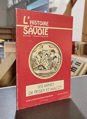 Seller image for Les mines de Peisey et Mact for sale by Le Beau Livre