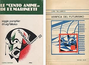 Bild des Verkufers fr Le cento anime di F. T. Marinetti zum Verkauf von Studio Bibliografico Marini
