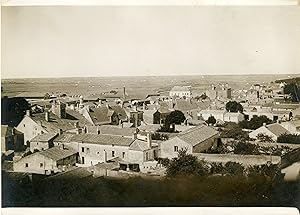 "CATASTROPHE DU SAINT-PHILIBERT près de NOIRMOUTIERS 1931" Photo de presse originale G. DEVRED Ag...