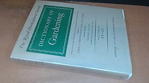 Seller image for RHS Dictionary of Gardening Vol.IV, Pt-Zy for sale by BoundlessBookstore