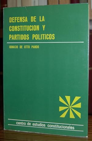 Immagine del venditore per DEFENSA DE LA CONSTITUCION Y PARTIDOS POLITICOS venduto da Fbula Libros (Librera Jimnez-Bravo)