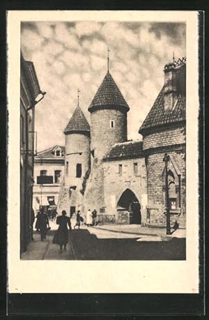 Bild des Verkufers fr Ansichtskarte Tallinn, Viruvrav zum Verkauf von Bartko-Reher