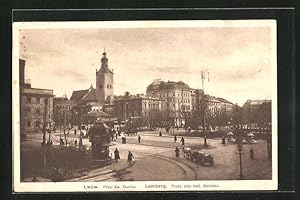 Ansichtskarte Lwów, Plac sw. Ducha