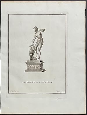 Seller image for Statue for sale by Trillium Antique Prints & Rare Books