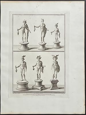 Seller image for Statues for sale by Trillium Antique Prints & Rare Books