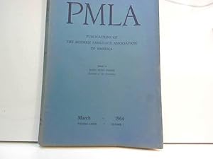 Seller image for PMLA: Association of America, Vol. LXXIX. No.1 for sale by JLG_livres anciens et modernes