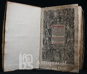 Flavij Josephi, des hochberühmten Jüdischen Geschichtschreibers Historien und Bücher: Von alten J...