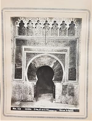 Córdoba. El Mihrab en la Mezquita.