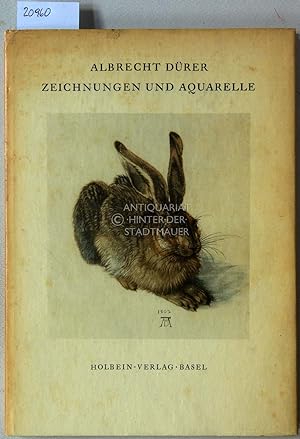 Bild des Verkufers fr Albrecht Drer: Zeichungen und Aquarelle. [= Holbein-Bcher] Einf. u. Ausw. v. Edmund Schilling. zum Verkauf von Antiquariat hinter der Stadtmauer