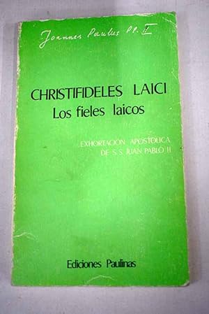 Imagen del vendedor de Christifideles laici a la venta por Alcan Libros