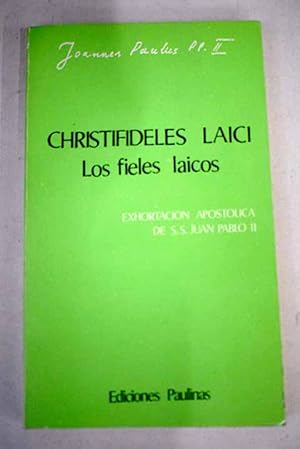 Imagen del vendedor de Christifideles laici a la venta por Alcan Libros