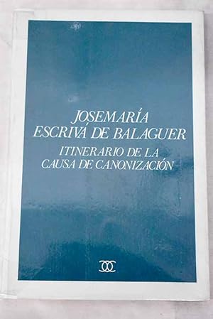 Imagen del vendedor de Josemaría Escrivá de Balaguer a la venta por Alcaná Libros