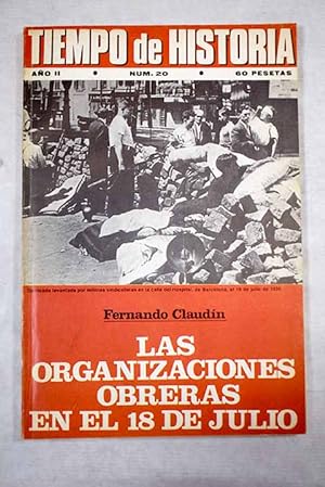 Bild des Verkufers fr TIEMPO DE HISTORIA. AO II, N.20:: Respuesta de Marina Pino; ?Mujeres libres?, un movimiento feminista en plena Guerra Civil; Roma, desde el materialismo histrico; La II Repblica y el cine; Alejandra Kolontai: Bolchevique y feminista; Historia y poltica en la Feria del Libro de Madrid; Nicols Estvanez, un militar revolucionario; Espaa 1946; Heidegger en la historia; En el bicentenario de Estados Unidos: El nacimiento de una nacin; Anlisis de una revista especializada: La msica durante la guerra del 36; Un novelista olvidado: La stira poltica de Benigno Bejarano; El ?grupo Manouchian?: Resistentes espaoles en la ?Batalla de Pars?; Campesinos de Medina Sidonia y Casas Viejas (1870-1933); Toms Meabe, el fundador de las Juventudes Socialistas; Los lenguajes de la derecha: 2. En l zum Verkauf von Alcan Libros