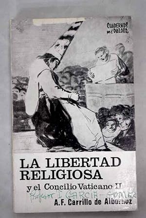 Immagine del venditore per La libertad religiosa y el Concilio Vaticano II venduto da Alcan Libros