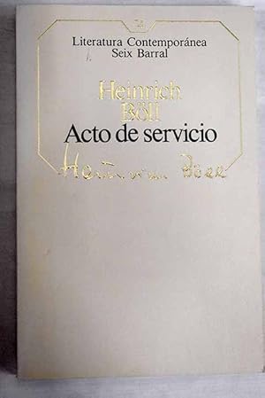 Acto de servicio