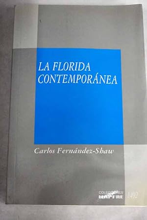 Imagen del vendedor de La Florida contempornea a la venta por Alcan Libros