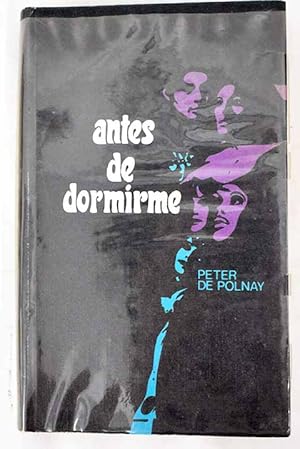 Imagen del vendedor de Antes de dormirme a la venta por Alcan Libros