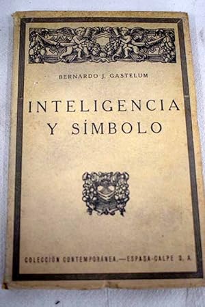 Bild des Verkufers fr Inteligencia y Smbolo zum Verkauf von Alcan Libros