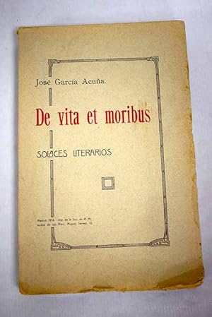 Imagen del vendedor de De Vita et Moribus a la venta por Alcan Libros