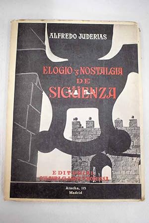 Imagen del vendedor de Elogio y nostalgia de Siguenza a la venta por Alcaná Libros
