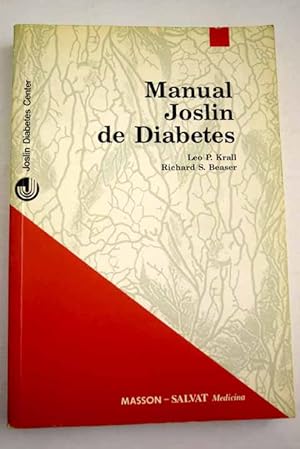 Immagine del venditore per Manual Joslin de diabetes venduto da Alcan Libros