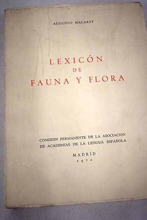 Lexicon de fauna y flora
