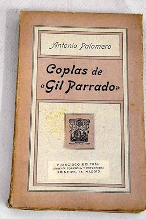 Imagen del vendedor de Coplas de "Gil Parrado" a la venta por Alcan Libros