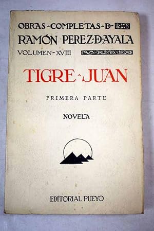 Imagen del vendedor de Tigre Juan, Primera parte a la venta por Alcaná Libros