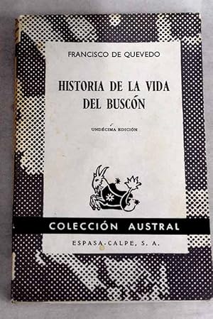 Imagen del vendedor de Historia de la vida del Buscn a la venta por Alcan Libros