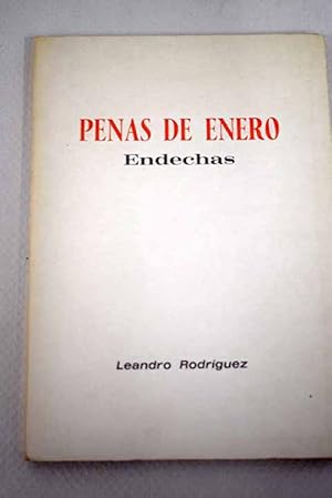 Imagen del vendedor de Penas de enero a la venta por Alcan Libros