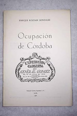 Imagen del vendedor de Ocupacin carlista de Crdoba por el General Gmez a la venta por Alcan Libros