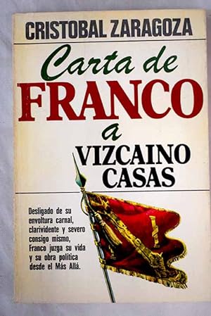 Carta de Franco a Vizcaíno Casas
