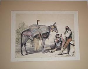 Seller image for Andalusia from Lewis's Sketches of Spain & Spanish Character, made during his Tour in that hat Country, in the years 1833-4. Drawn on Stone from his original Sketches entirely by himself. First edition of the lithograph. for sale by Wittenborn Art Books