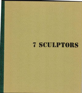 Bild des Verkufers fr 7 Sculptors zum Verkauf von Wittenborn Art Books