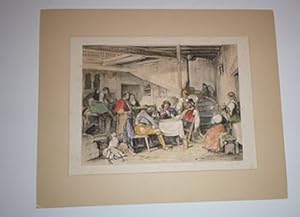 Interior of a Posada from Lewis's Sketches of Spain & Spanish Character, made during his Tour in ...