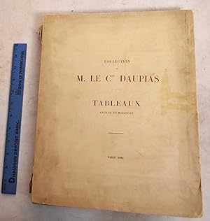 Catalogue de Tableaux Anciens & Modernes Composant L'Importante Collection de M.Le Comte Daupias ...