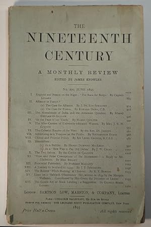 THE RECENT 'WITCH-BURNING' AT CLONMEL [in] THE NINETEENTH CENTURY: A Monthly Review Edited by Jam...