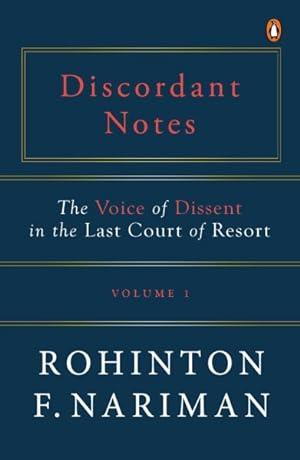 Imagen del vendedor de Discordant Notes : The Voice of Dissent in the Court of Last Resort a la venta por GreatBookPrices