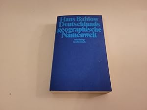 Deutschlands geographische Namenwelt. Etymologisches Lexikon der Fluss- und Ortsnamen alteuropäis...