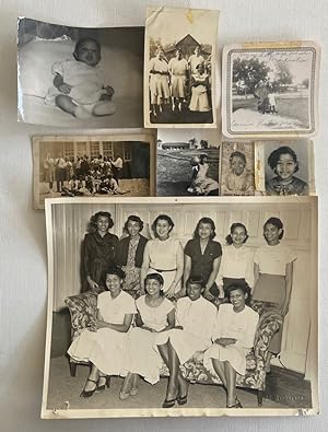 Archive of Young African American Woman Who Attended Hampton University HBCU in 1940s